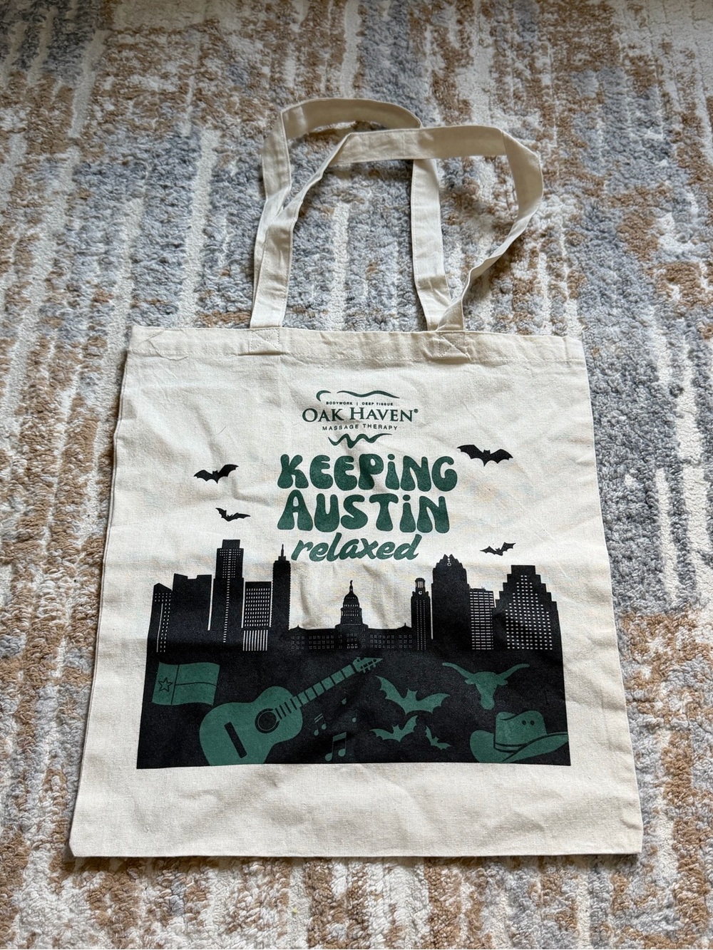 Austin Canvas Tote Bag
